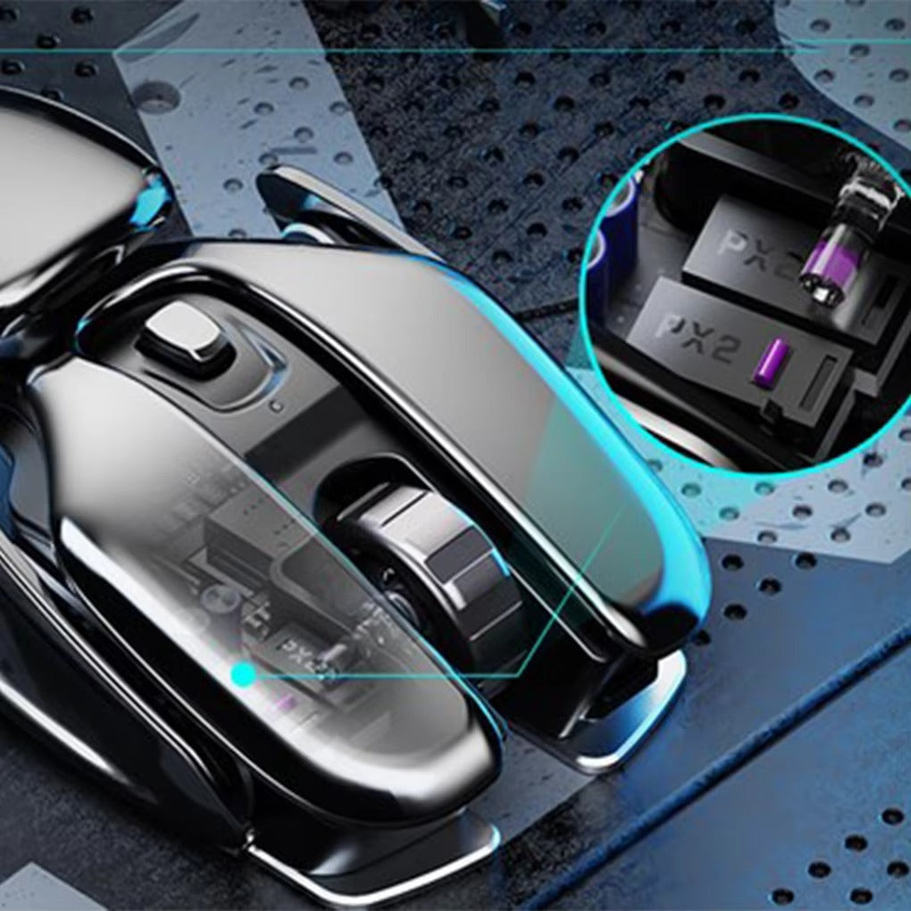 HOCO Wireless Mouse – Silent Click USB Mini Wireless Mouse for Laptop & PC